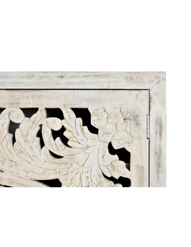 Vitrina 2 puertas en madera de mango...