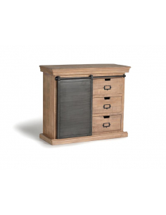 Cómoda 3 cajones y 1 puerta...