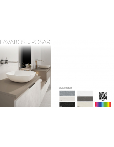 Composición de baño Happy con patas...