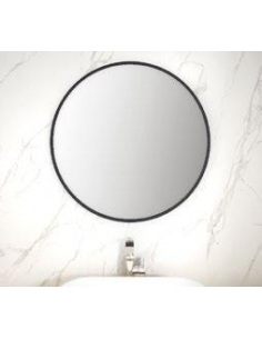 Espejo Circle marco lacado