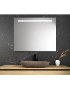 Espejo franja LED Laia