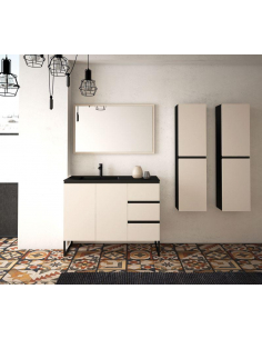 Espejo con marco de madera 2