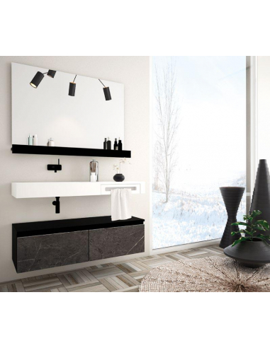 Espejo sin marco rectangular Espejo sin marco rectangular