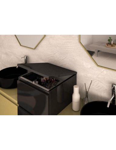 Semicolumna de baño tocador superior