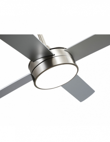 Ventilador de techo Nevery níquel 4...