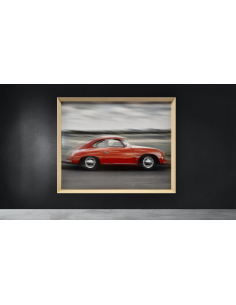 Lámina coche rojo