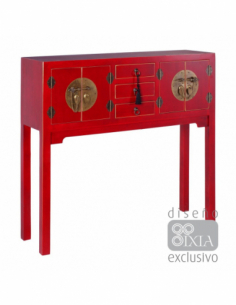 Consola Oriental Roja 4...