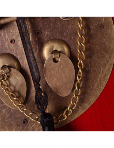 Consola 2 puertas y 6 cajones rojo