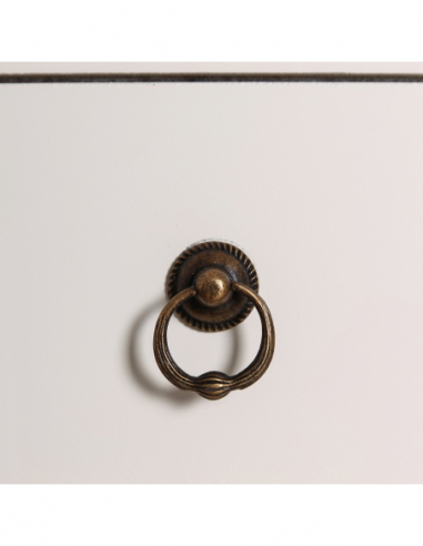 Consola Oriental Blanca 4 Puertas y 3...