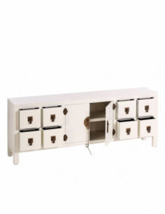 Mueble 8 cajones blanco 2