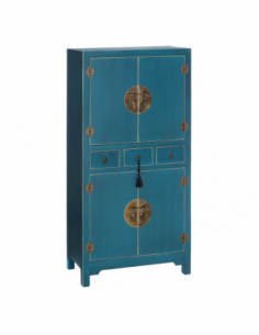 Mueble auxiliar azul