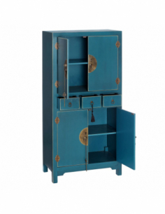 Mueble auxiliar azul 2
