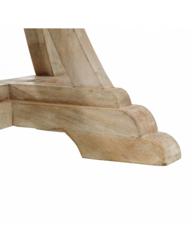 Mesa comedor natural madera de mango