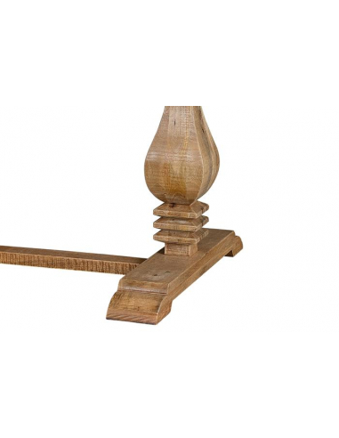 Mesa de comedor madera de mango macizo