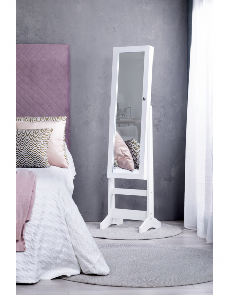 Espejo Joyero blanco - Muebles Polque. Tienda de Muebles en Pamplona y  Online.