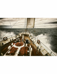 Cuadro cristal barco