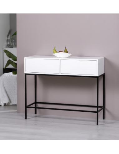 Consola Moderna Push 2 cajones...