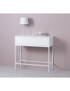 Consola Recibidor Blanca Push 2