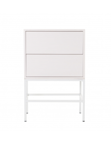 Mesita de noche Push 2 cajones-visón