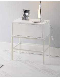 Mesita de noche Push 1  cajón 2