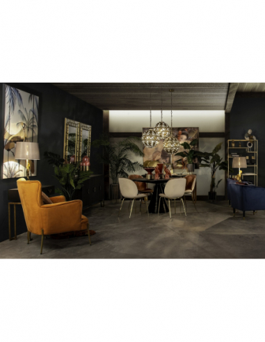 Cuadro geisha almendro 80%p.mano