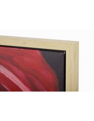 Cuadro retrato hombre 80% pintado a mano