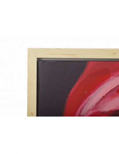 Cuadro retrato hombre 80% pintado a mano