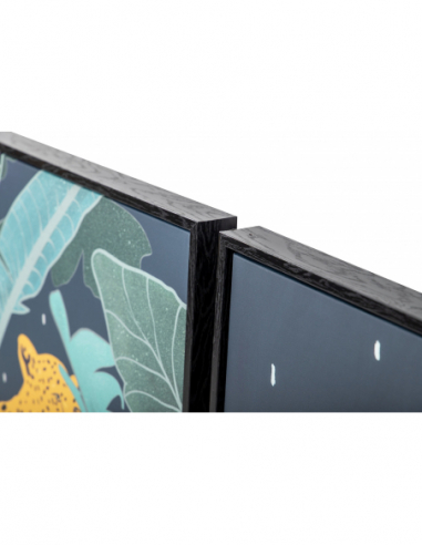 Set 2 cuadros tigre serigrafia