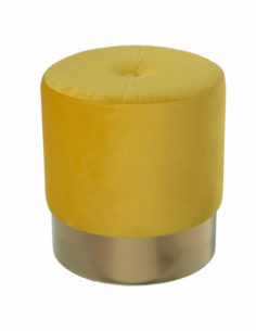 Puff color mostaza madera...