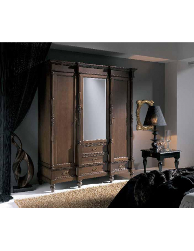 Armario de madera tres puertas Réplicas
