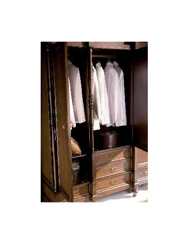 Armario de madera tres puertas Réplicas