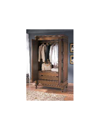 Armario de madera dos puertas Réplicas