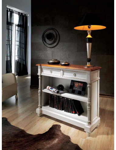 Mueble Recibidor Madera 2 Cajones y...