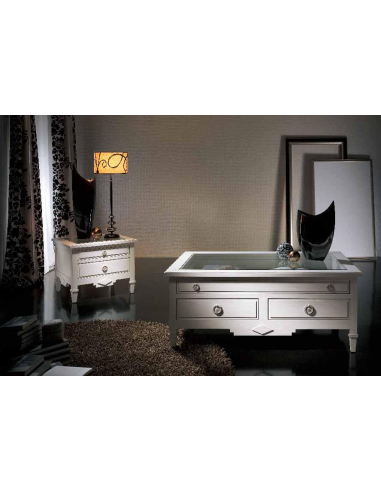 Mesa de centro madera 120 cm Réplicas