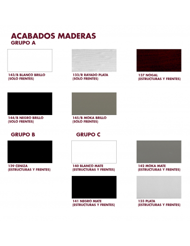 Sinfonier 6 cajones rayado