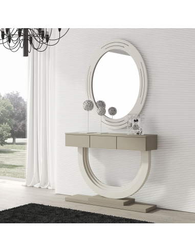 Espejo Marco con Luna Ovalado Cloe