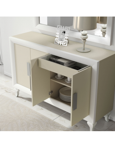 Aparador grande cuatro puertas CLOE