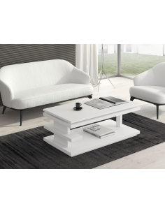 Mesa de centro rectangular...