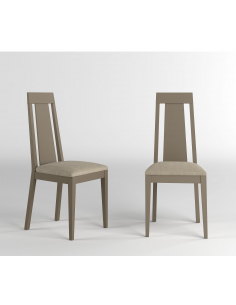 Silla de comedor madera y...