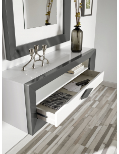 Consola colgante cajón y... 2