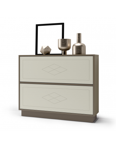 Zapatero dos cajones NORA