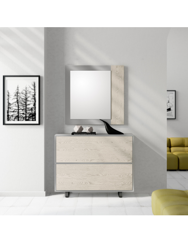 Zapatero dos cajones NORA