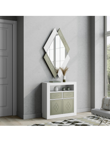 Mueble recibidor puertas y dos...