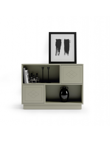 Mueble recibidor dos puertas + dos...