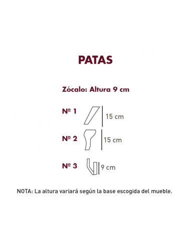 Mueble recibidor dos puertas NORA