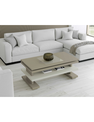 Mesa de centro elevable tres alturas...