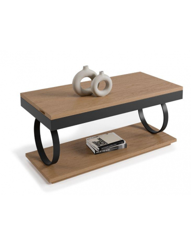 Mesa de centro elevable pata aro Kendra Mesa de centro elevable pata aro Kendra