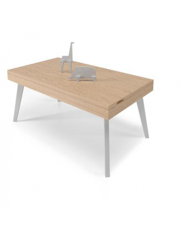 Mesa de centro madera patas elegibles...