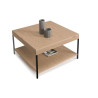 Mesa de centro elevable dos alturas Kendra | Kasas Decoración