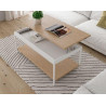 Mesa de centro elevable dos alturas Kendra | Kasas Decoración